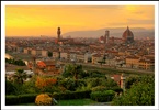 Sunset over Florence